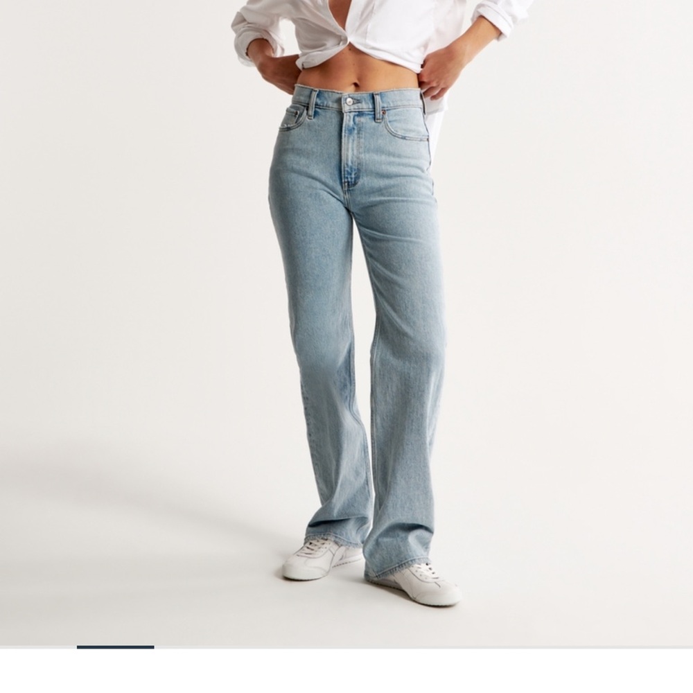 Abercrombie & Fitch 90s Relaxed High Rise Jeans